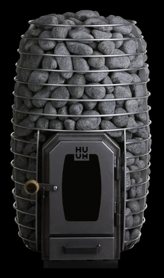 Дров'яна піч для лазні та сауни HUUM HIVE Wood LS 17 kW виносна топка 109280 фото