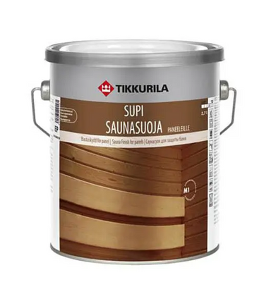 Просочення для вагонки SUPI SAUNASUOJA 2,7 л для лазні та сауни SUPI SAUNASUOJA 2,7  фото