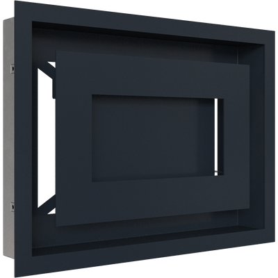 Камінна решітка Kratki WIND графітова 22x30 22/30G/WIND фото