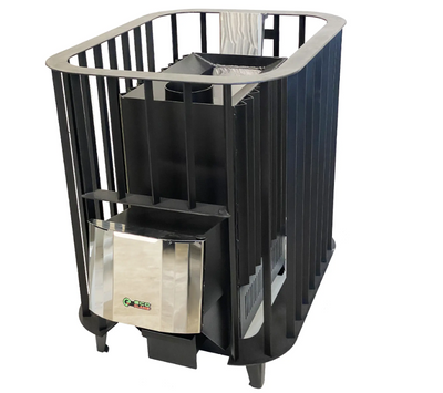 Дров'яна піч для лазні та сауни EcoFlame Скеля 20 EcoFlame Скеля 20 фото