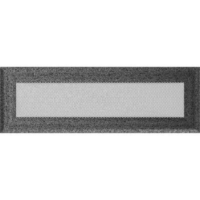 Камінна решітка Kratki Oskar чорно-срібна 11x32 32OCS фото