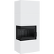 Камінна топка Kratki SIMPLE 12 BS ліва в обудові BOX стальний - білий SIMPLE/BOX/L/S/BIANCO фото 2