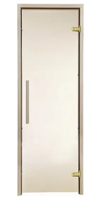 Скляні двері для лазні та сауни GREUS Premium 70/200 бронза GREUS Premium 70/200 бронза фото