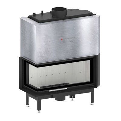 Камінна топка з водяним контуром HITZE ALAQS90x41.LG-D 21 кВт, ліва з гільйотиною kamin-hitze-alaqs90-41-lg-d-21-kvt фото