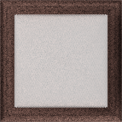 Камінна решітка Kratki Oskar мідна фарбована 22x22 22OMI фото